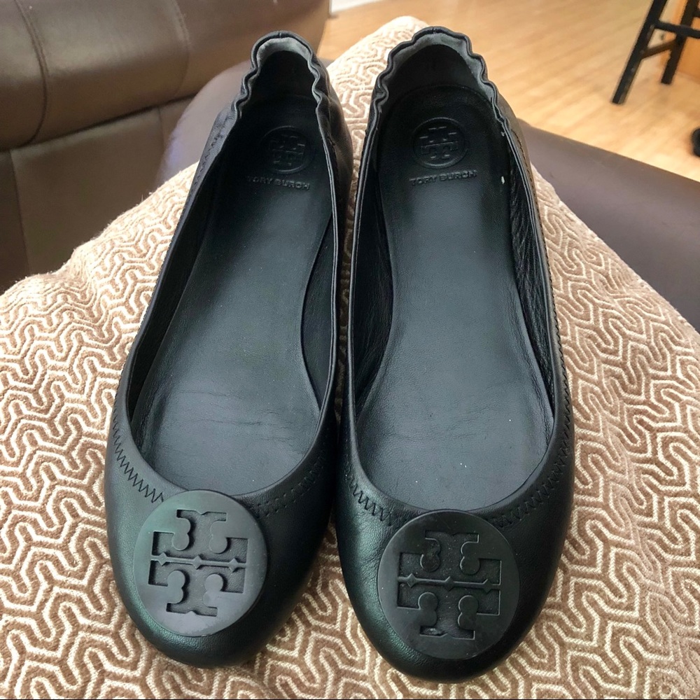 Tory Burch Minnie Travel Ballet Flats size 8